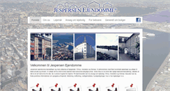 Desktop Screenshot of jespersen-ejendomme.dk